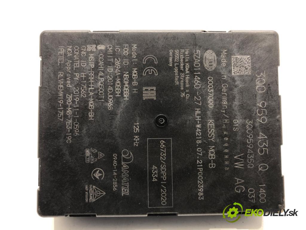 VW ARTEON liftback 2021 235 kW TSI R 1984 Modul KEYLESS 3Q0959435Q