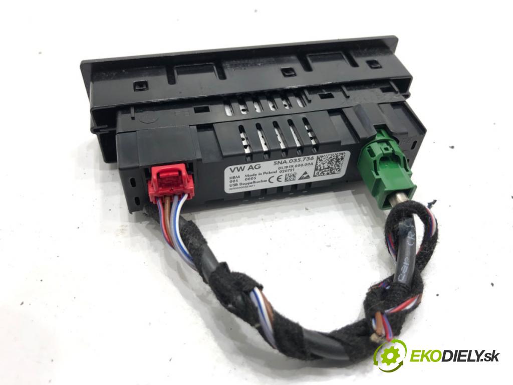 VW ARTEON liftback 2021 235 kW TSI R 1984 HNÍZDO: USB 5NA035736