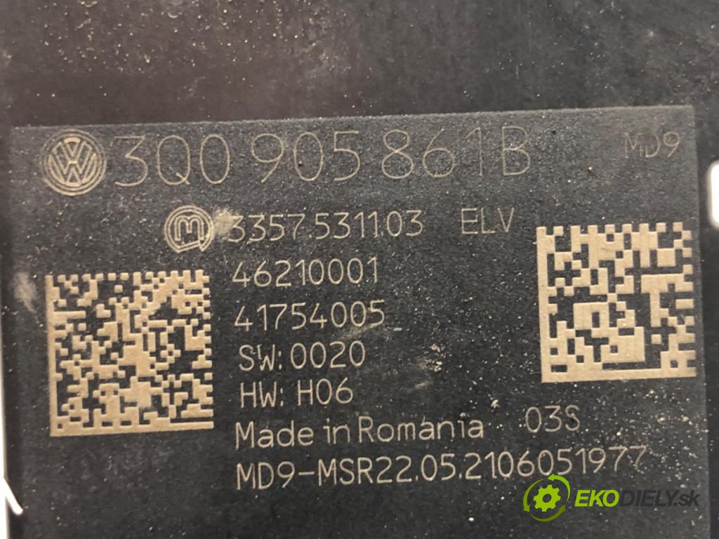 VW ARTEON liftback 2021 235 kW TSI R 1984 blokáda volantu 3Q0905861B (Riadenie ostatné)