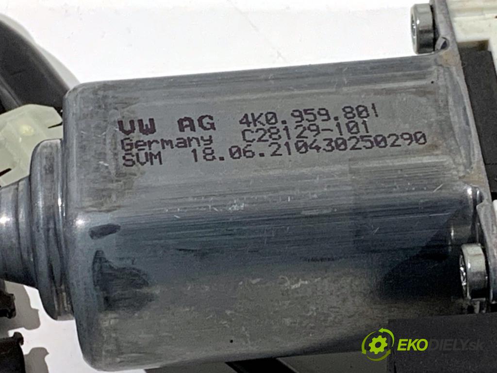 VW ARTEON liftback 2021 235 kW TSI R 1984 Mechanizmus okna pravy zad 3G8839462B