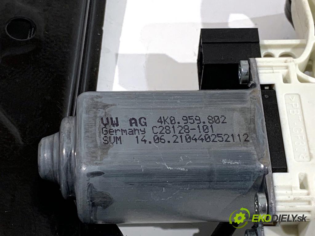 VW ARTEON liftback 2021 235 kW TSI R 1984 Mechanizmus okna ľavy zad 3G8839461B