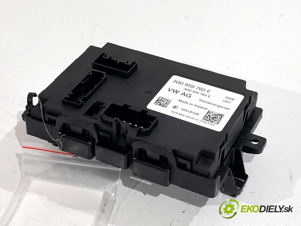 VW ARTEON liftback 2021 235 kW TSI R 1984 modul sedačky levý 3Q0959760E