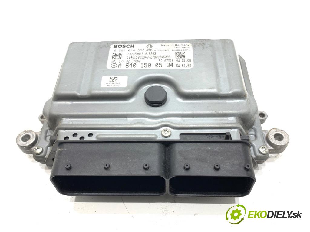 MERCEDES-BENZ W245 liftback 2007 80 kW B 180 CDI (245.207) 1991 riadiaca jednotka Motor A6401500534 (Riadiaca jednotka)