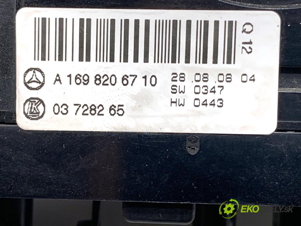 MERCEDES-BENZ W245 liftback 2007 80 kW B 180 CDI (245.207) 1991 Prepínač okien A1698206710 (Prepínacie páčky pod volantom)