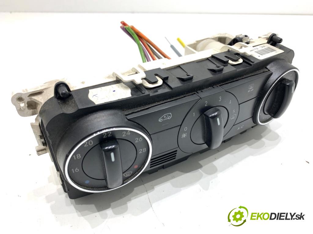 MERCEDES-BENZ W245 liftback 2007 80 kW B 180 CDI (245.207) 1991 Panel ovládania kúrenia A1698301585 (Prepínacie páčky pod volantom)