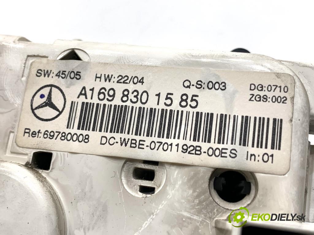 MERCEDES-BENZ W245 liftback 2007 80 kW B 180 CDI (245.207) 1991 Panel ovládaní topení A1698301585 (Páčky pod volantem)
