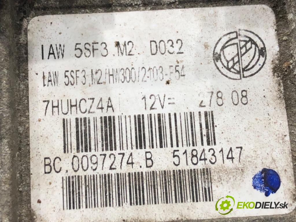 FIAT GRANDE PUNTO liftback 2008 57 kW 1.4 (199AXB11, 199AXB1A, 199BXB1A, 199AXL1A) 1368 riadiaca jednotka Motor 51843147 (Riadiaca jednotka)