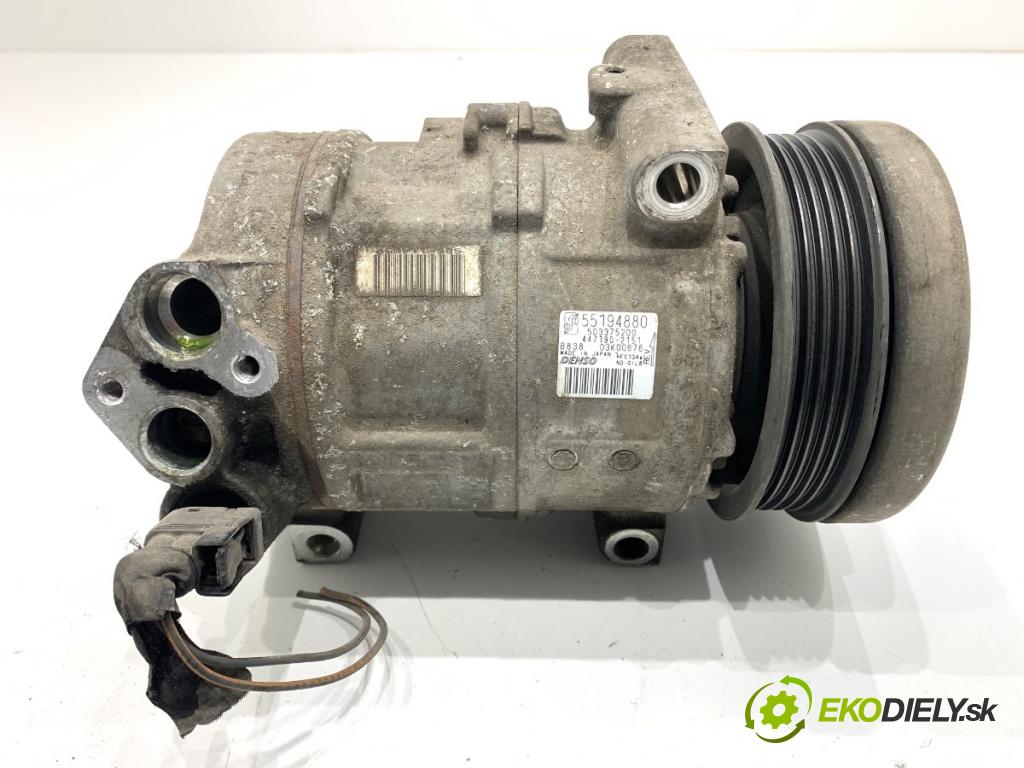 FIAT GRANDE PUNTO liftback 2008 57 kW 1.4 (199AXB11, 199AXB1A, 199BXB1A, 199AXL1A) 1368 Kompresor klimatizácie 55194880 (Kompresor klimatizácie)