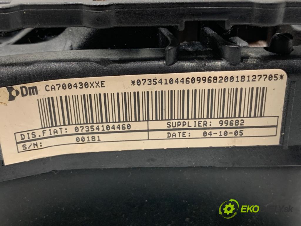FIAT GRANDE PUNTO liftback 2008 57 kW 1.4 (199AXB11, 199AXB1A, 199BXB1A, 199AXL1A) 1368 AirBag volantu 07354104460 (Airbag)