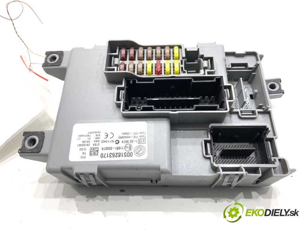 FIAT GRANDE PUNTO liftback 2008 57 kW 1.4 (199AXB11, 199AXB1A, 199BXB1A, 199AXL1A) 1368 Modul BSI 00518263170 (Poistková skrinka)