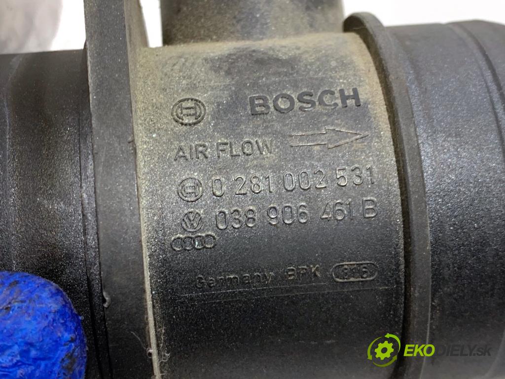 VW GOLF V liftback 2003 77 kW 1.9 TDI 1896 Váha vzduchu 038906461B (Váha vzduchu)