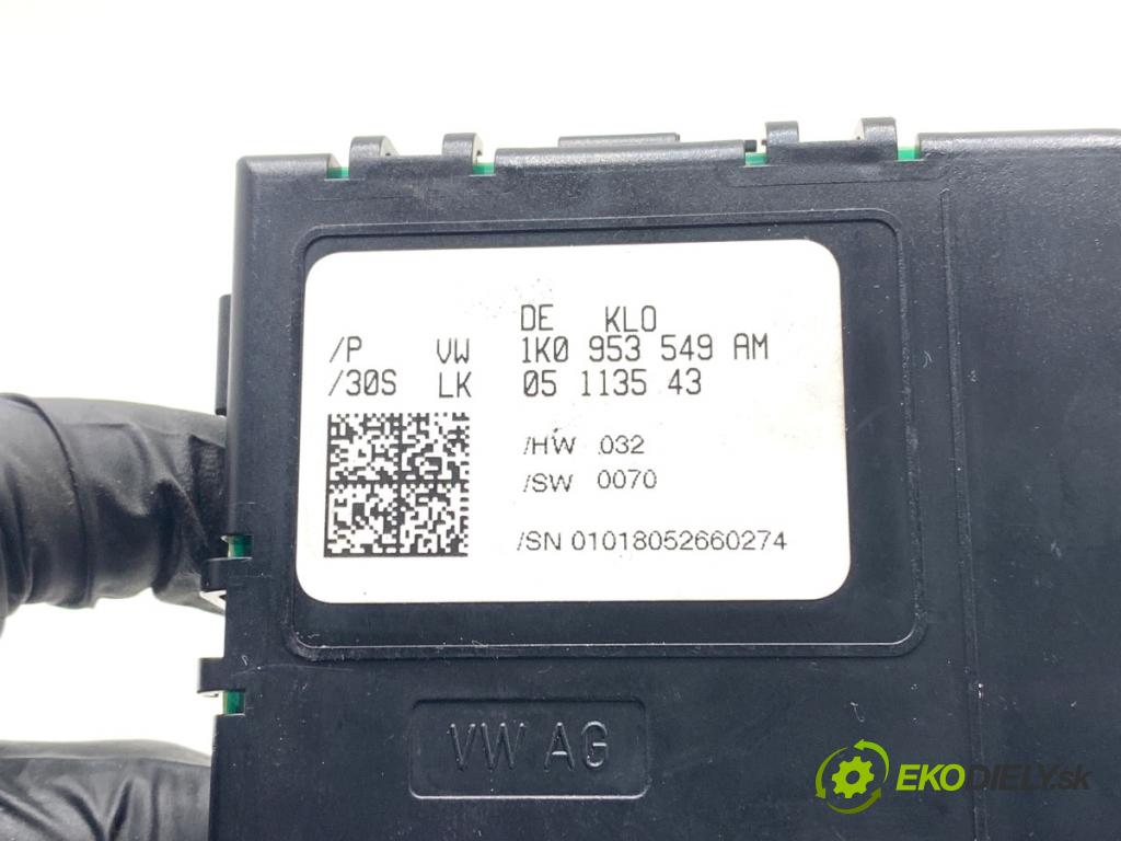VW GOLF V liftback 2003 77 kW 1.9 TDI 1896 snímač ÚHEL: otáčky 1K0953549AM