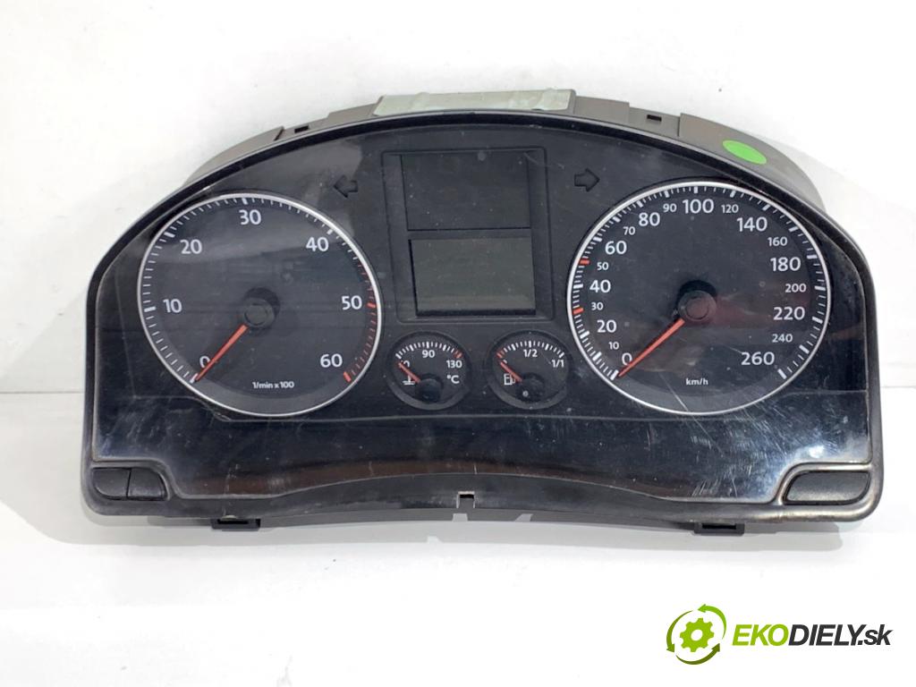 VW GOLF V liftback 2003 77 kW 1.9 TDI 1896 Prístrojovka 1K0920850F (Prístrojová doska)