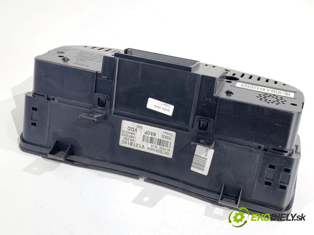 VW GOLF V liftback 2003 77 kW 1.9 TDI 1896 Prístrojovka 1K0920850F (Prístrojová doska)