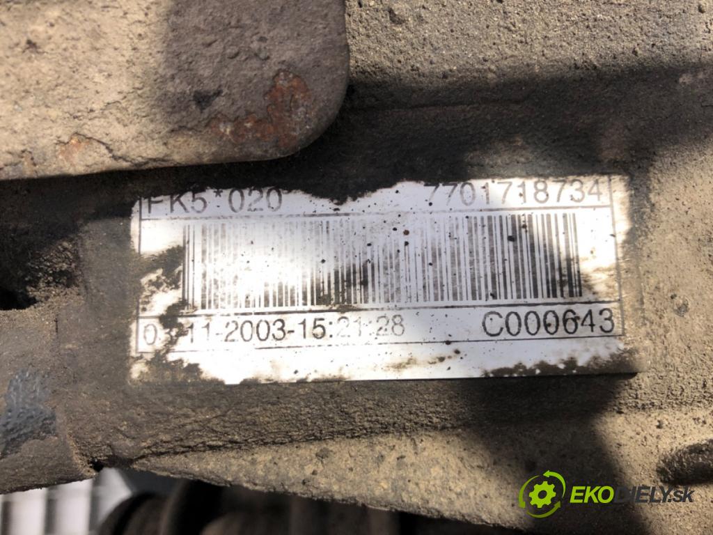 OPEL MOVANO A Autobus 2005 84 kW 2.5 DTI (JD) 2463 Prevodovka PK5020 (Prevodovka)