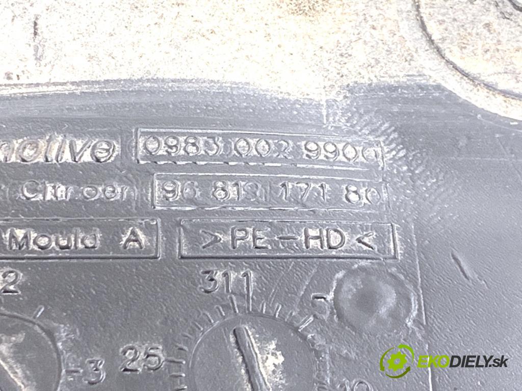 CITROEN C5 III sedan 2011 100 kW 2.0 HDi (RDRHDA) 1997 Nádržka DPF 9681917180