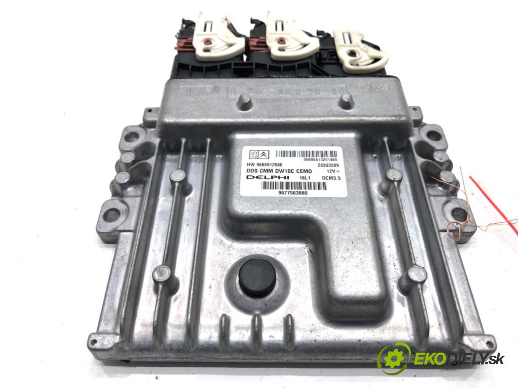 CITROEN C5 III sedan 2011 100 kW 2.0 HDi (RDRHDA) 1997 riadiaca jednotka Motor 9666912580 (Riadiaca jednotka)