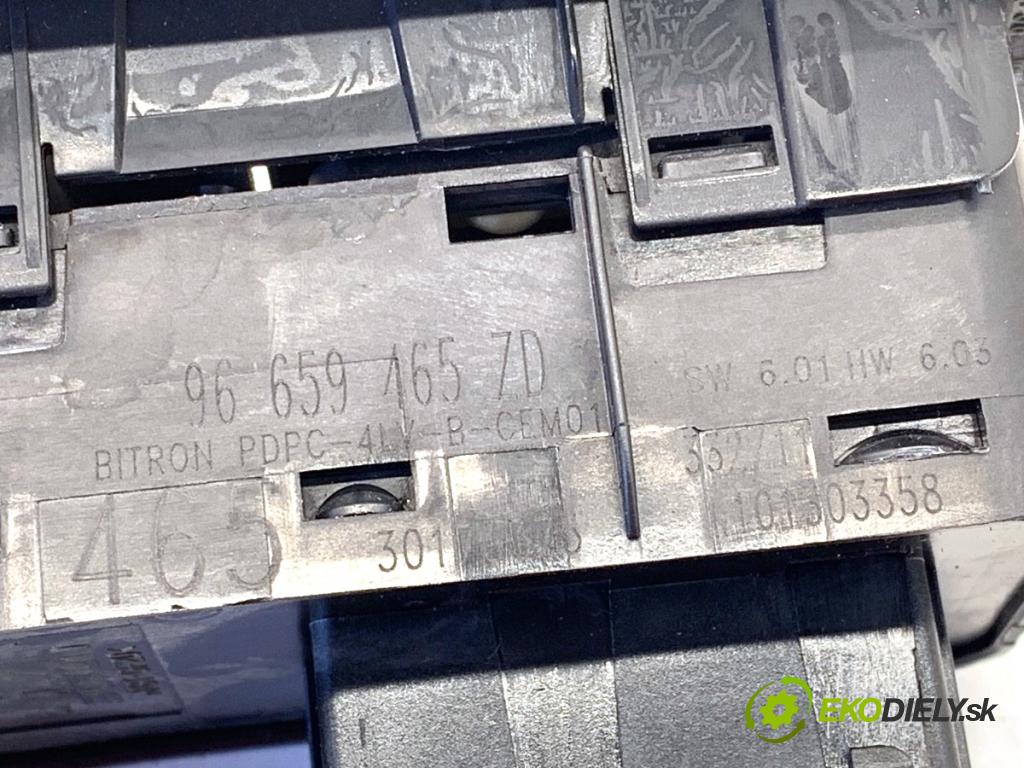 CITROEN C5 III sedan 2011 100 kW 2.0 HDi (RDRHDA) 1997 Prepínač okien 96659465ZD (Prepínacie páčky pod volantom)