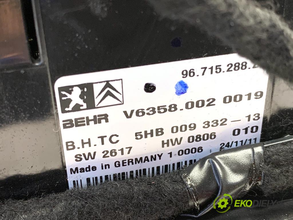 CITROEN C5 III sedan 2011 100 kW 2.0 HDi (RDRHDA) 1997 Panel ovládaní topení 96715288ZD (Páčky pod volantem)