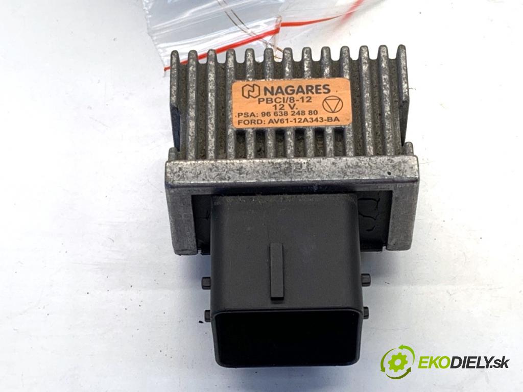 CITROEN C5 III sedan 2011 100 kW 2.0 HDi (RDRHDA) 1997 relé sviečok žhavenia 9663824880 (Relé)