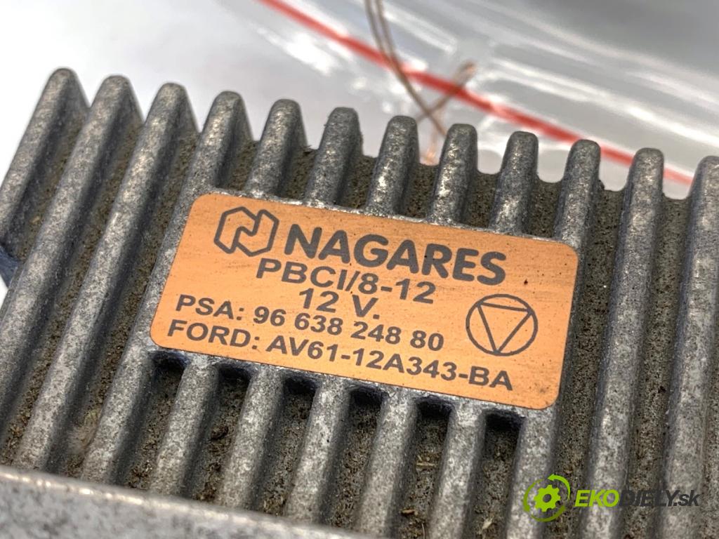 CITROEN C5 III sedan 2011 100 kW 2.0 HDi (RDRHDA) 1997 relé svíček žhavení 9663824880 (Relé)