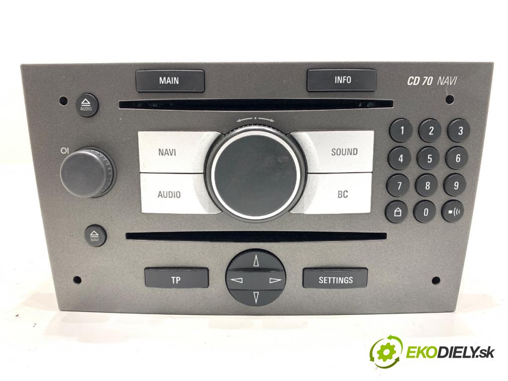 OPEL VECTRA C sedan 2006 114 kW 2.2 DGi (F69) 2198 RADIO 13188477 (Audio zariadenie)