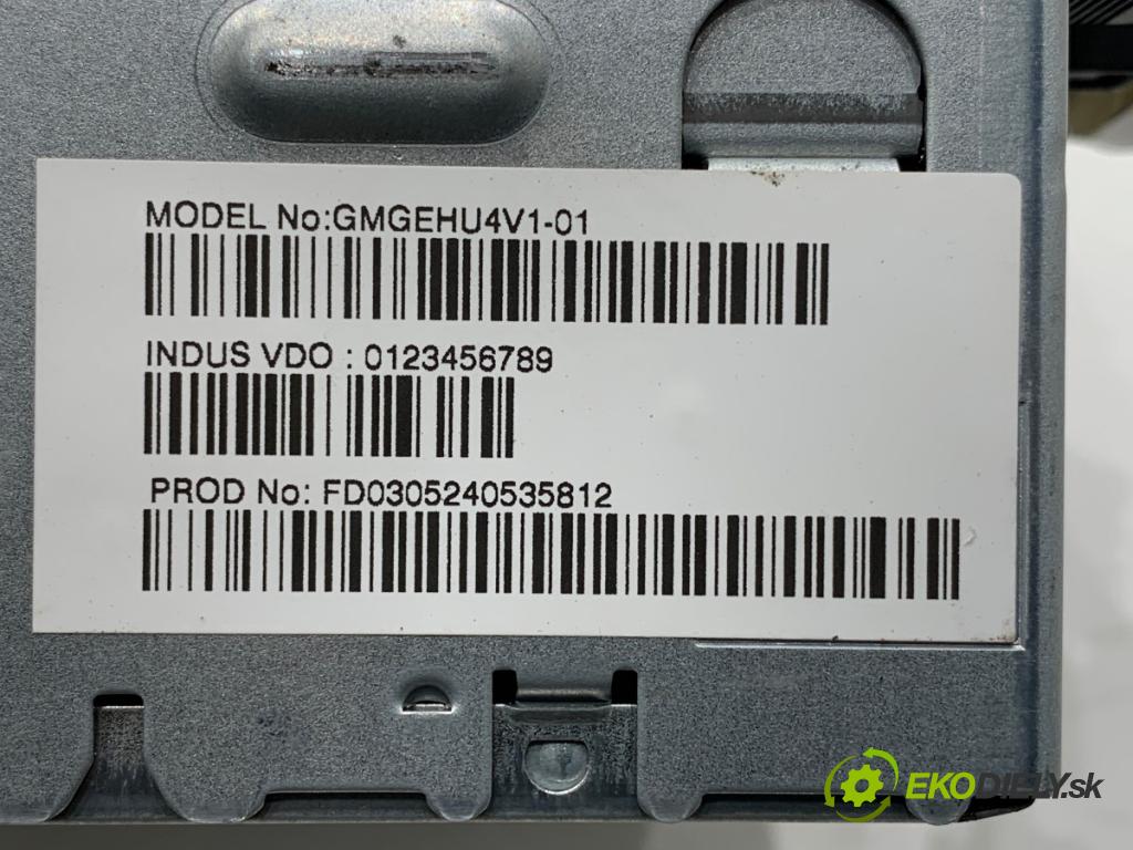 OPEL VECTRA C sedan 2006 114 kW 2.2 DGi (F69) 2198 RADIO 13188477 (Audio zařízení)