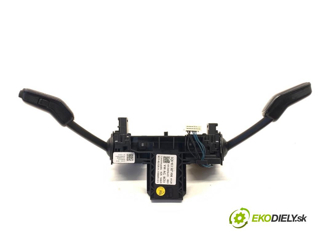 VW GOLF VII liftback 2016 85 kW e-Golf  Prepínač kombinovaný 5Q0953507HM (Prepínacie páčky pod volantom)