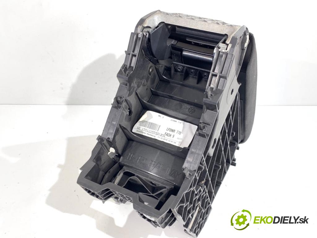 VW GOLF VII liftback 2016 85 kW e-Golf Lakťová opierka 5C6864207A (Lakťová opierka)