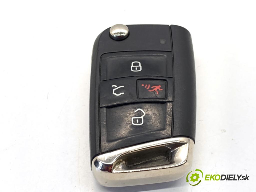 VW GOLF VII liftback 2016 85 kW e-Golf  kľúč