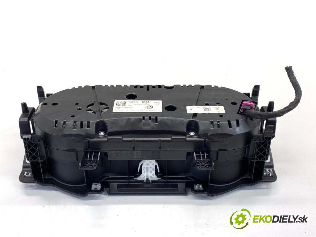 VW GOLF VII liftback 2016 85 kW e-Golf Prístrojovka 5GE920855A (Prístrojová doska)