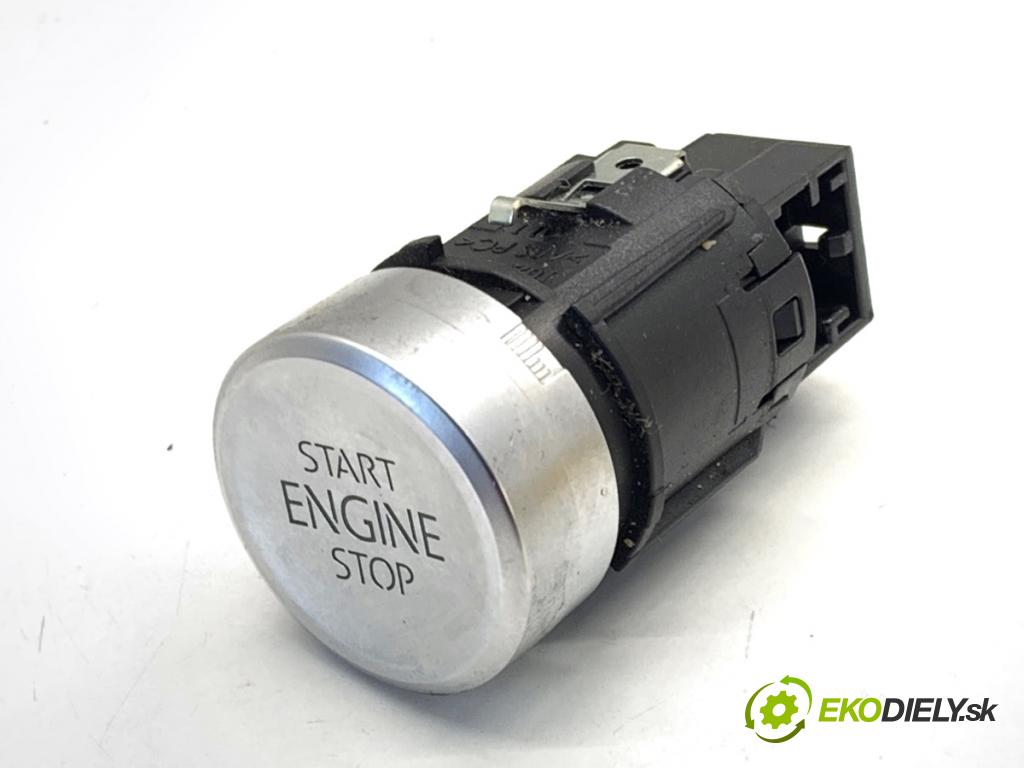 VW GOLF VII liftback 2016 85 kW e-Golf  vypínač ZAPALOVANIE: START/STOP 5G1959839A