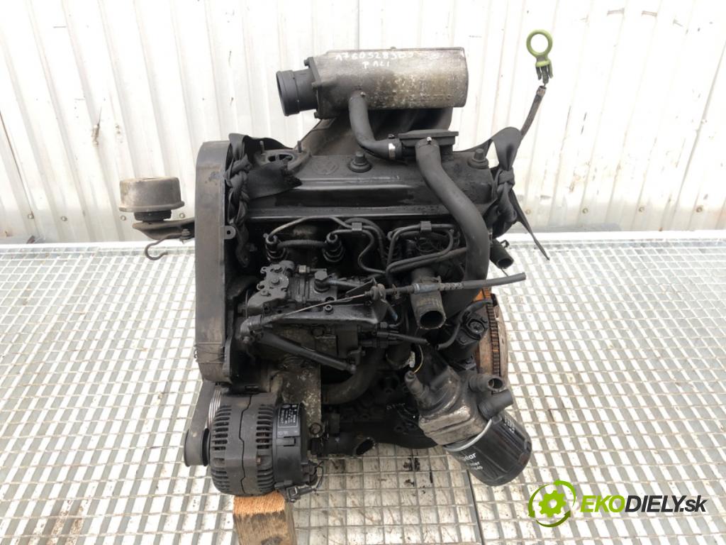VW TRANSPORTER T4 Autobus 1995 45 kW 1.9 D 1896 motor KOMPLETNÍ: 1X