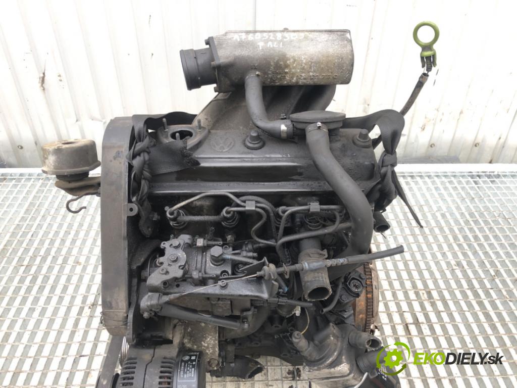 VW TRANSPORTER T4 Autobus 1995 45 kW 1.9 D 1896 motor KOMPLETNÍ: 1X