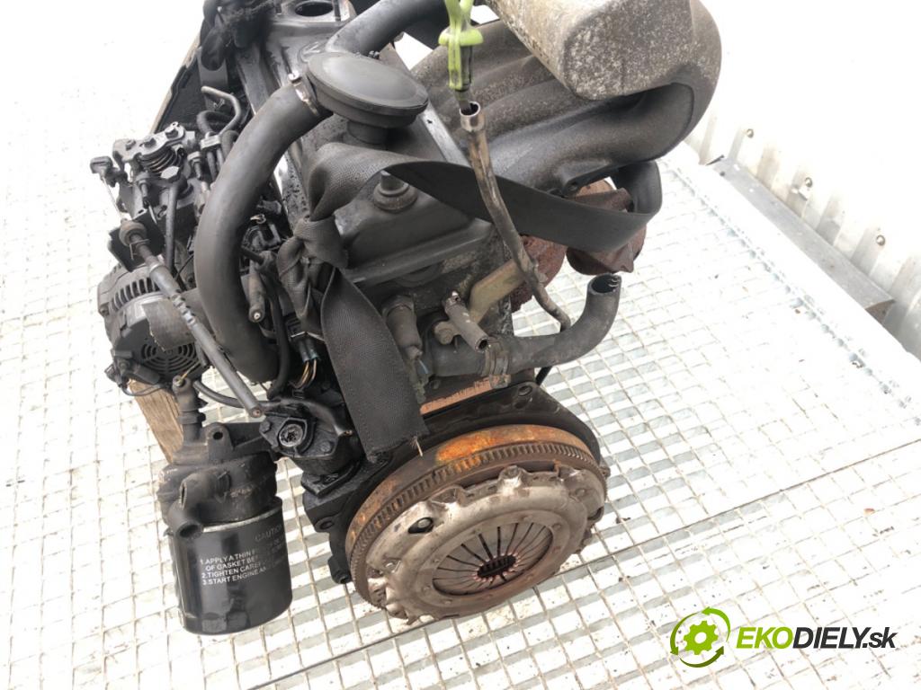 VW TRANSPORTER T4 Autobus 1995 45 kW 1.9 D 1896 motor KOMPLETNÍ: 1X