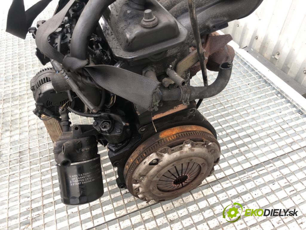 VW TRANSPORTER T4 Autobus 1995 45 kW 1.9 D 1896 motor KOMPLETNÍ: 1X