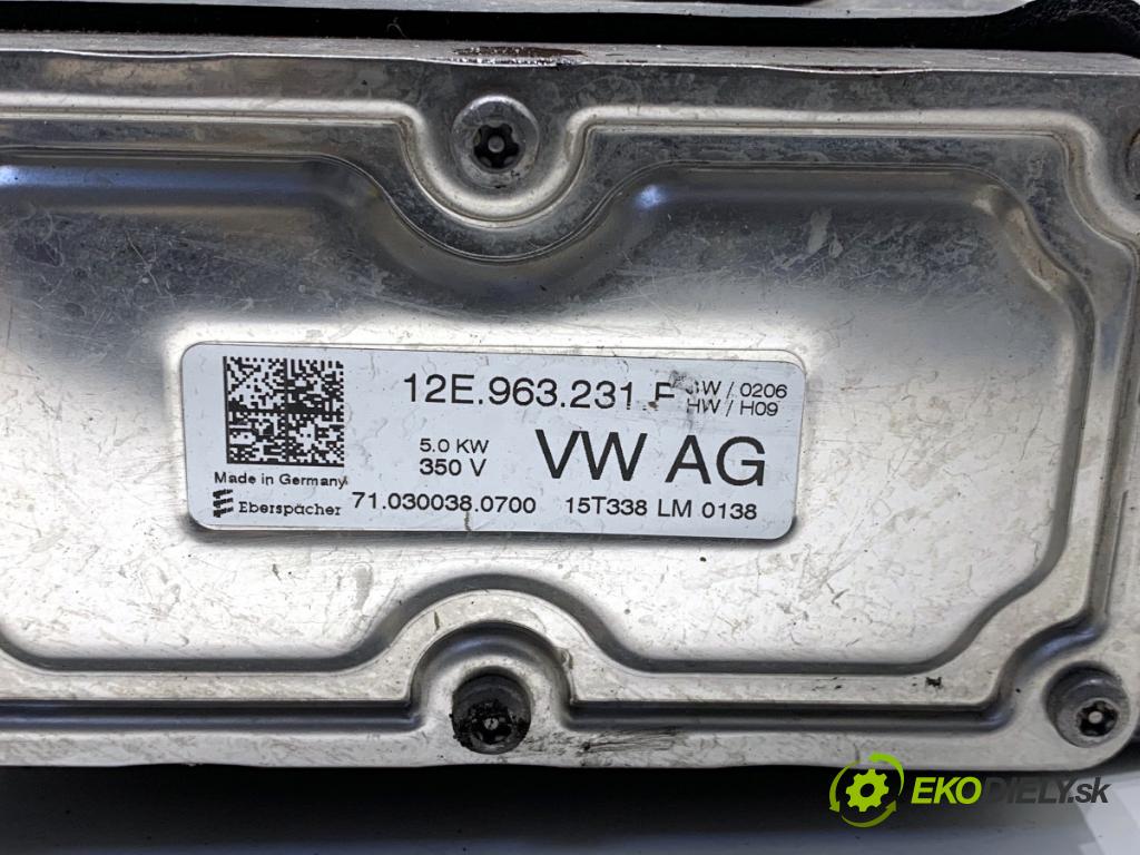 VW GOLF VII liftback 2016 85 kW e-Golf  VÝMĚNÍK TEPLÝ 5QE819013AB