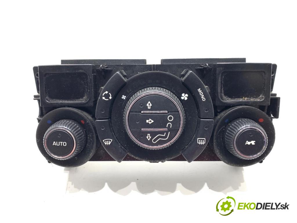 PEUGEOT 308 I liftback 2007 88 kW 1.6 16V 1598 Panel ovládania kúrenia 96850724XT (Prepínacie páčky pod volantom)