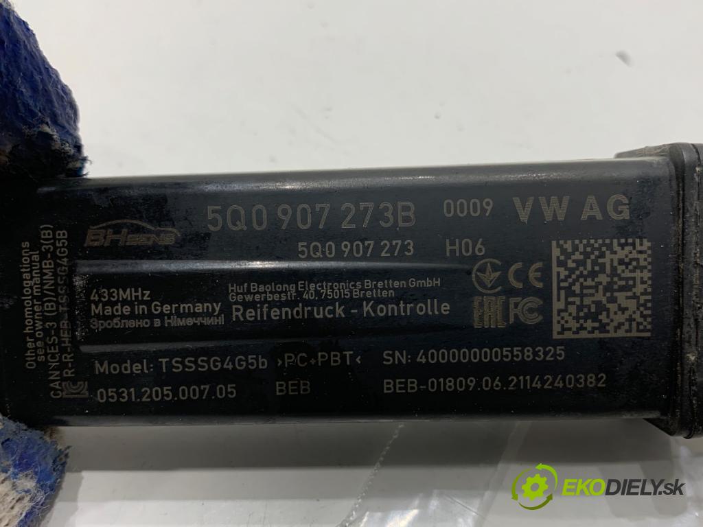 VW ARTEON liftback 2021 235 kW TSI R 1984 modul TPMS 5Q0907273B