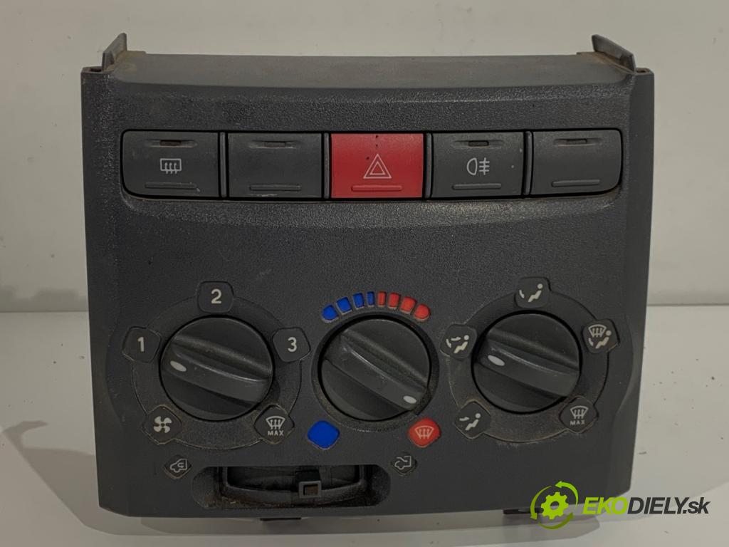 CITROEN JUMPER II Autobus 2003 62 kW 2.0 HDi 1997 Panel ovládania kúrenia 7353387550 (Prepínacie páčky pod volantom)