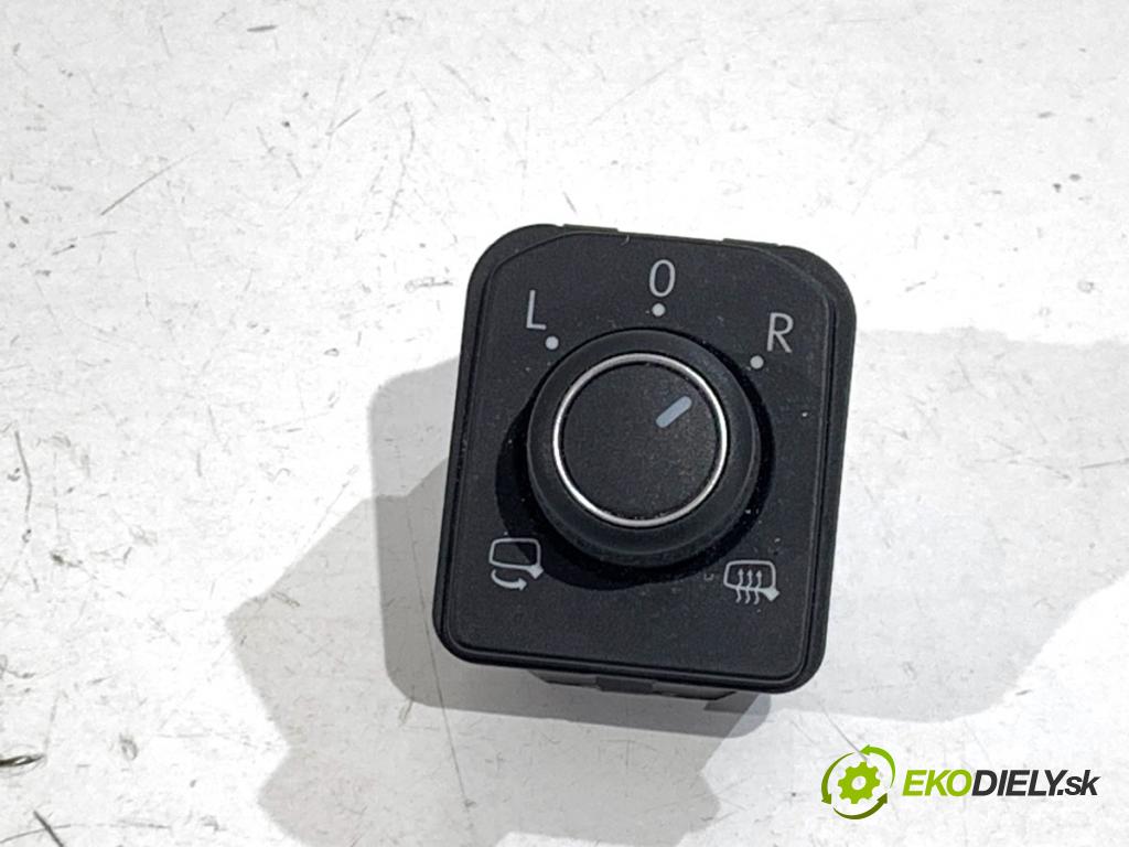 VW ARTEON liftback 2021 235 kW TSI R 1984 Prepínač nastavenia spätných zrkadiel 3G0959565C (Prepínacie páčky pod volantom)