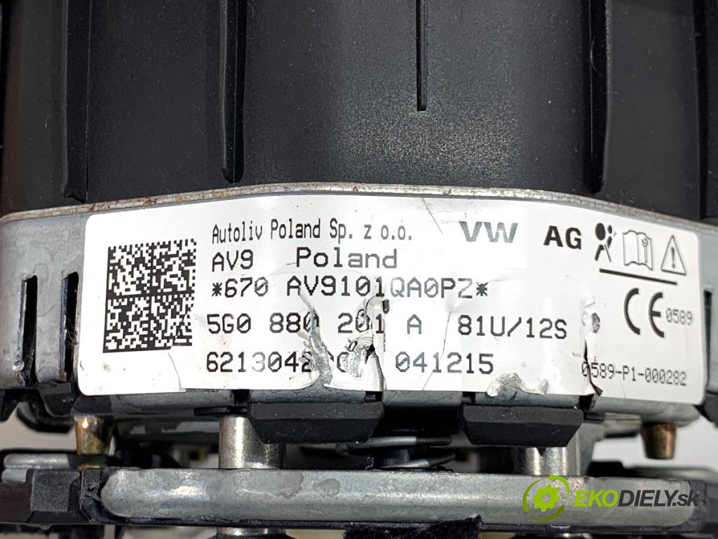 VW GOLF VII liftback 2016 85 kW e-Golf  AirBag volantu 5G0880201A (Airbag)