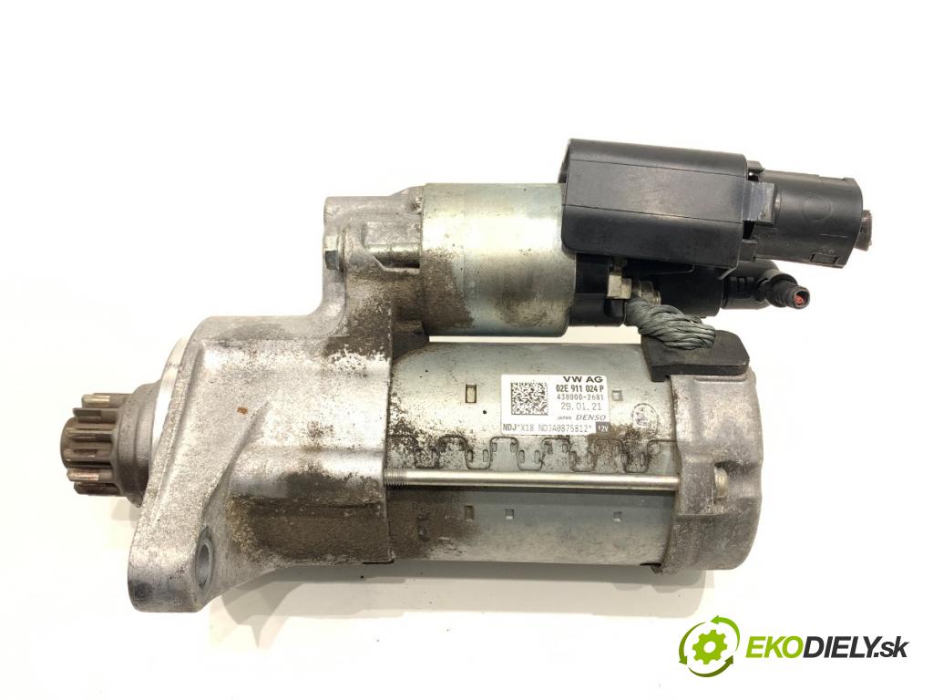 VW ARTEON liftback 2021 235 kW TSI R 1984 Štartér 02E911024P (Štartér)