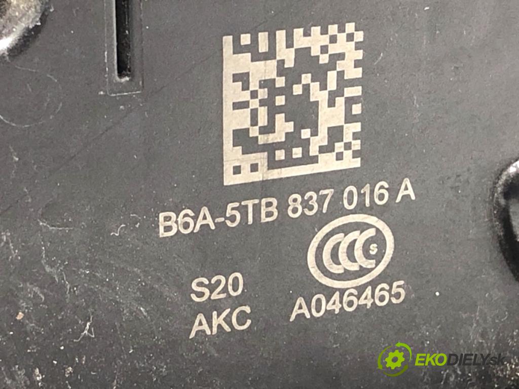SKODA FABIA III liftback 2019 44 kW 1.0 999 zámok dveře pravý přední část 5TB837016A