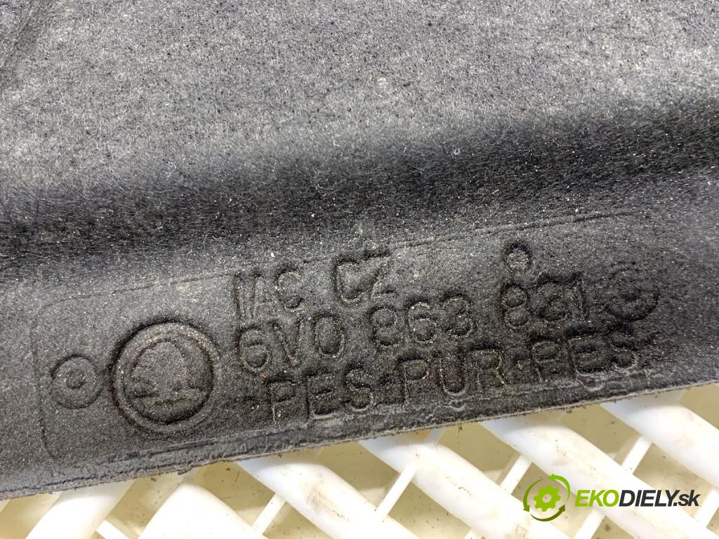 SKODA FABIA III liftback 2019 44 kW 1.0 999 Odhlučnenie kapoty 6V0863831