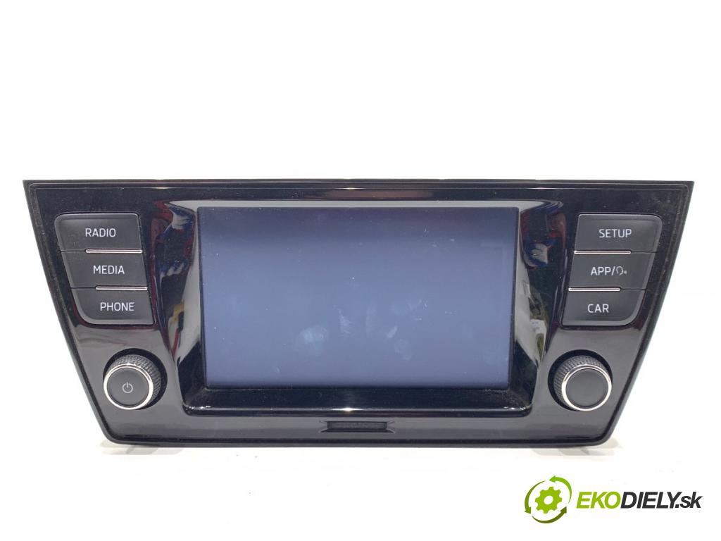 SKODA FABIA III liftback 2019 44 kW 1.0 999 RADIO 6V0035871H (Audio zařízení)