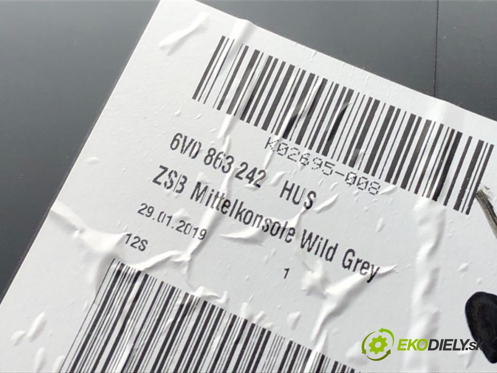 SKODA FABIA III liftback 2019 44 kW 1.0 999 Tunel středový 6V0863242 (Středový tunel)