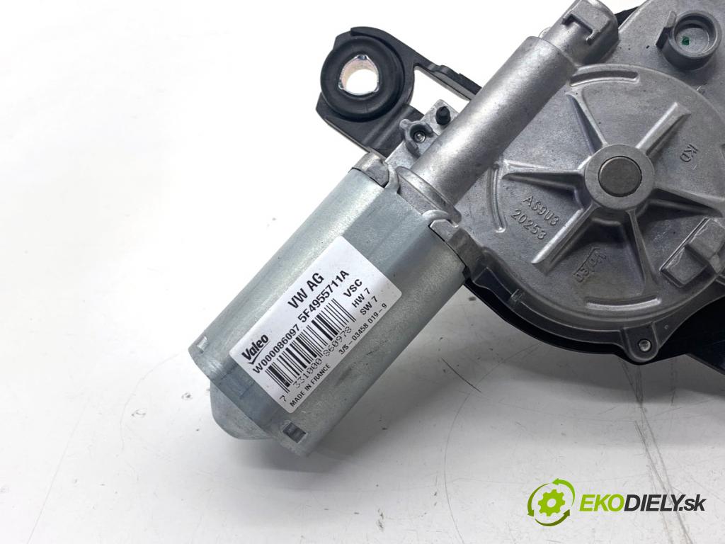 SKODA FABIA III liftback 2019 44 kW 1.0 999 motor stěračů zadní část 5F4955711A