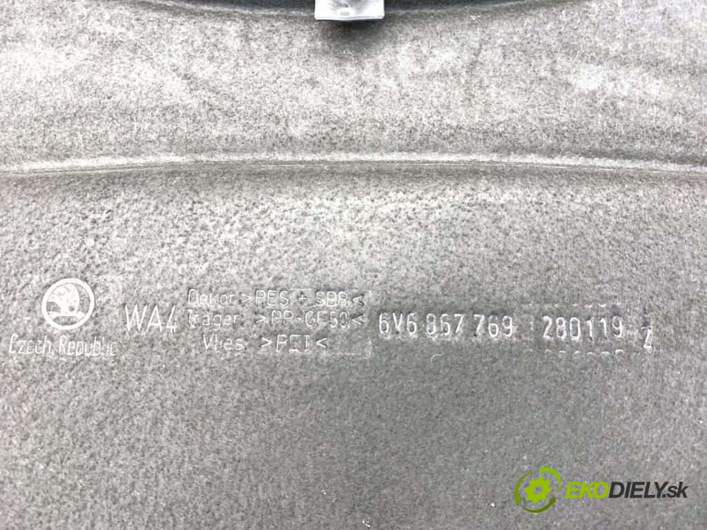 SKODA FABIA III liftback 2019 44 kW 1.0 999 pláto zadní část 6V6867769