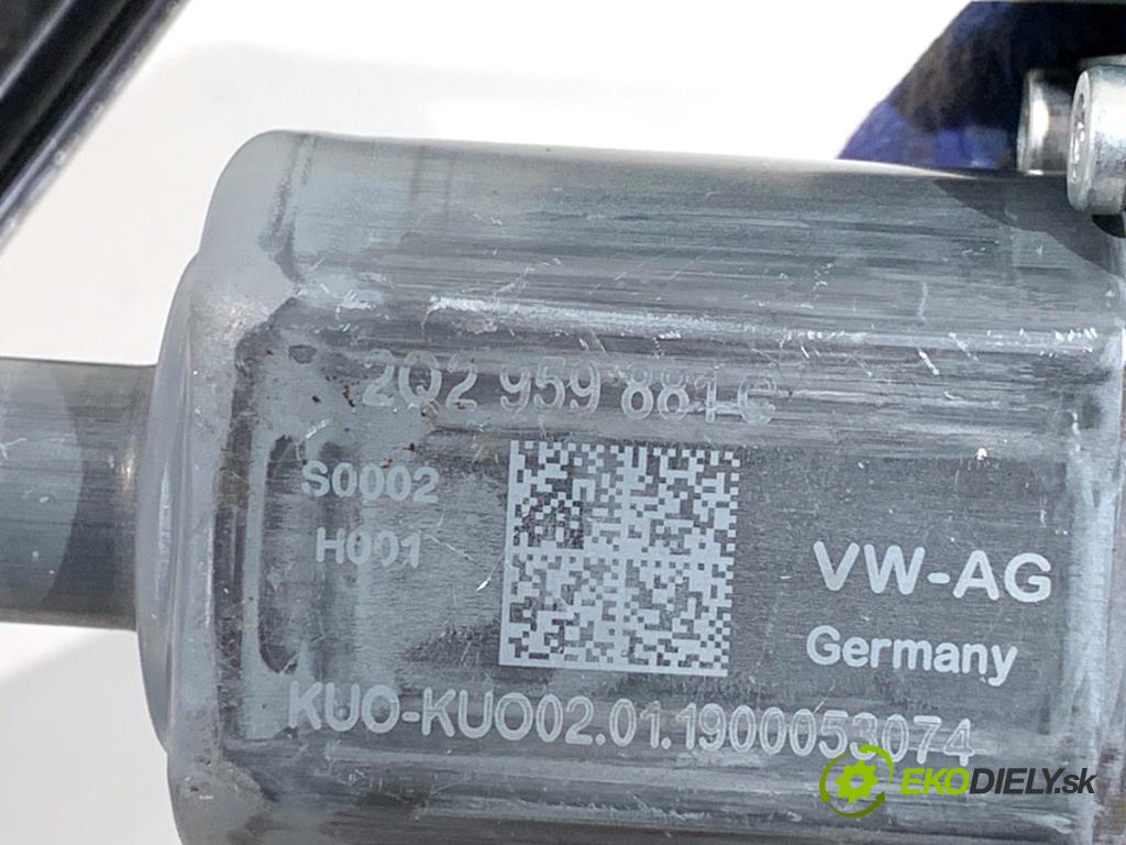 SKODA FABIA III liftback 2019 44 kW 1.0 999 Mechanizmus okna ľavy predný 2Q2959881C